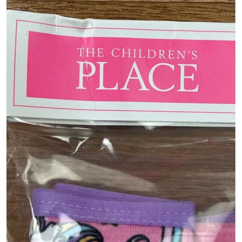 The Children's Place Girls Underwear, 7 Pairs of Briefs, Unicorns Size Small 5-6